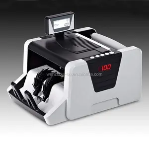 Money Counter UV/MG/MT/IR/DD detecção Bill Contador com Rotary Display Moeda Contando Máquina Bill Contador