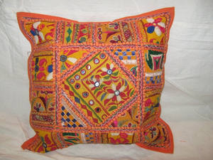 Best Quality Handmade Embroidered <b>Pillow</b> Cover Patchwork Cotton Cushion Covers Vintage Festival Design for Living Room Sofa - Product Image 6