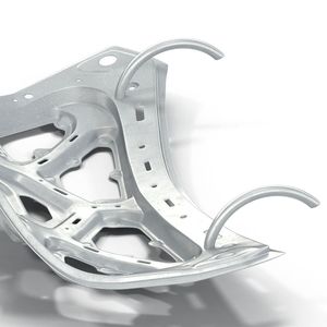 Máy Móc Chính Xác Nhà Máy Giá Nhôm Phụ Tùng Xe Hơi Xe Khung Cửa Được Sản Xuất Ở Thâm Quyến - Product Image 2