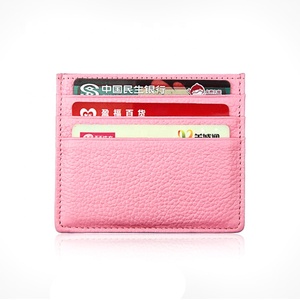 Commercio all'ingrosso personalizzato OEM 2024 vintage <span class=keywords><strong>donna</strong></span> in <span class=keywords><strong>vera</strong></span> <span class=keywords><strong>pelle</strong></span> piccola mini business portamonete porta carte d'identità <span class=keywords><strong>portafoglio</strong></span> - Product Image 2