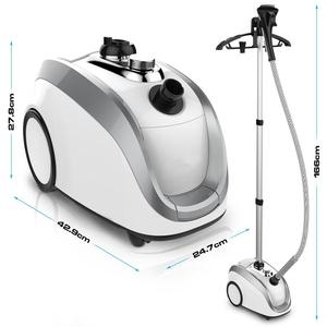 Défroisseur à vapeur professionnel de haute qualité 1500W, interrupteur marche/arrêt au <span class=keywords><strong>pied</strong></span>, 4 niveaux de réglage, défroisseur à vapeur pour tissus - Product Image 3