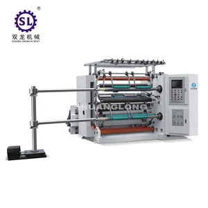 SLFQ-B Model High Speed Film Menggorok Rewinding Mesin (Film Slitter dengan Perforator)