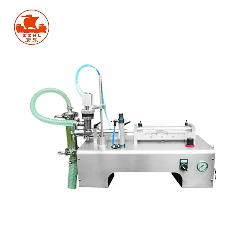 Single nozzle roller plastic pocket perfume norden tube refill used paste mixing juice filling machine