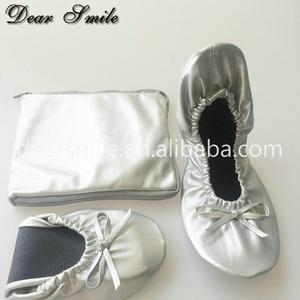 Nuove <span class=keywords><strong>Ballerine</strong></span> da Donna Argento Comode con <span class=keywords><strong>Cinturino</strong></span> Regolabile per Primavera Estate Autunno Regalo di Nozze Spedizione Gratuita - Product Image 6