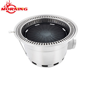 Korean <strong>Bbq</strong> Equipment Supplier <strong>Table</strong> <strong>Top</strong> Teppanyaki Grill <strong>Table</strong> for Restaurants - Product Image 5