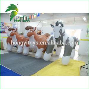 Baratos de publicidad inflable caballo de salto/oem de dibujos animados inflable para la promoción - Product Image 1