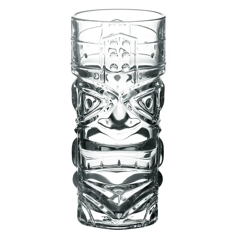 Tasses à eau irrégulières créatives verres à bière tasse Tiki jus tasse tiki cocktail tasses en verre