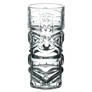 Tazas de agua irregulares creativas, vasos de cerveza, vaso de zumo Tiki, vasos de vidrio para cóctel