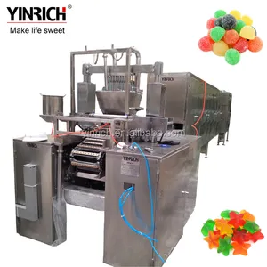 SS Automatic Center Filled Jelly Candy Processing Line Gummy Candy Line