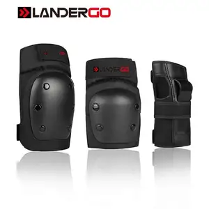 Landergo Fiets Skate Safe Kids Knie Elleboog En Pols Pads Pro Bescherming Gear (Ce En14120)