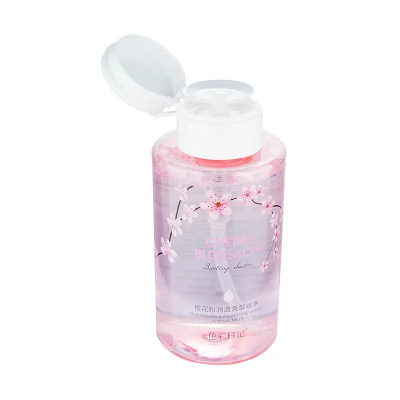 Cherry pollen cosmetics deep cleansing water makeup remover