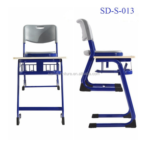 Kim Loại Sinh Viên Nghiên Cứu Bảng Và Ghế, Giá Tốt Nhất Nội Thất Trường Học Duy Nhất Bàn Với Ghế - Product Image 2