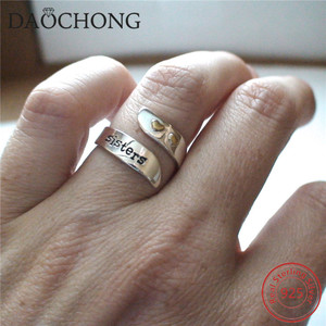 Cincin Kawin Bisa Disesuaikan Lebar 4 <span class=keywords><strong>Mm</strong></span> Dalam 925 Perak Sterling