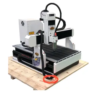 Mini routeur Cnc 6090 à 4 axes, broche moto de bureau,