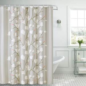 QJMAX Haute Qualité 180*180cm Style Nordique Personnalisable Épaississement <span class=keywords><strong>Tissu</strong></span> Chaud et Élégant Rideaux <span class=keywords><strong>De</strong></span> <span class=keywords><strong>Douche</strong></span> - Product Image 1