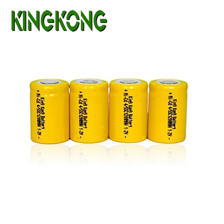 4/5 de 1200mah 1,2 v nicd sc batería recargable