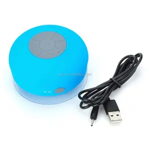 Professional New technology waterproof round speaker bathroom music player mr161 waterproof speaker BT with low price