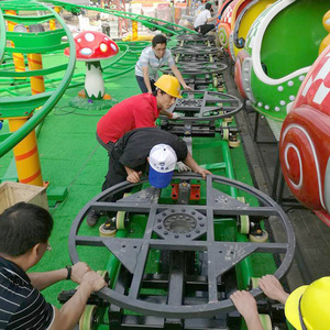 Attrezzatura Moderna per Parco Divertimenti Emozionante Mini Montagne Russe per Bambini - Product Image 2