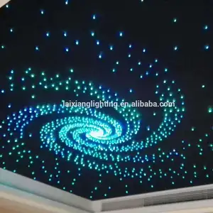 Luxuriöse beliebte Twinkle Star Decke PMMA End Glow Fiber Optic Light Kit für Star Sky Decke
