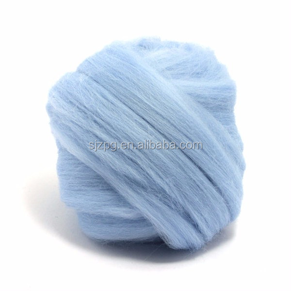 18 microns merino wool tops for Spinning