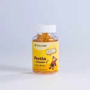 Crianças Gummy Pectina Vitamina C Natural do Urso Dos Doces