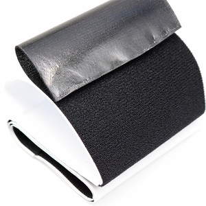 ナイロンファスナーテープ黒白透明滑らか成形プラスチック射出自己接着フックとループテープロール - Product Image 2