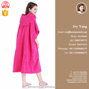 Telo <span class=keywords><strong>da</strong></span> mare con cappuccio per adulti etichetta intrecciato Poncho - Product Image 4