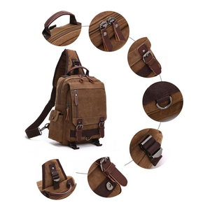 Excellent Quality Mochila De Lona Blue Women School Backpack Casual <strong>Canvas</strong> Vintage Style <strong>Back</strong> <strong>Packs</strong> - Product Image 4