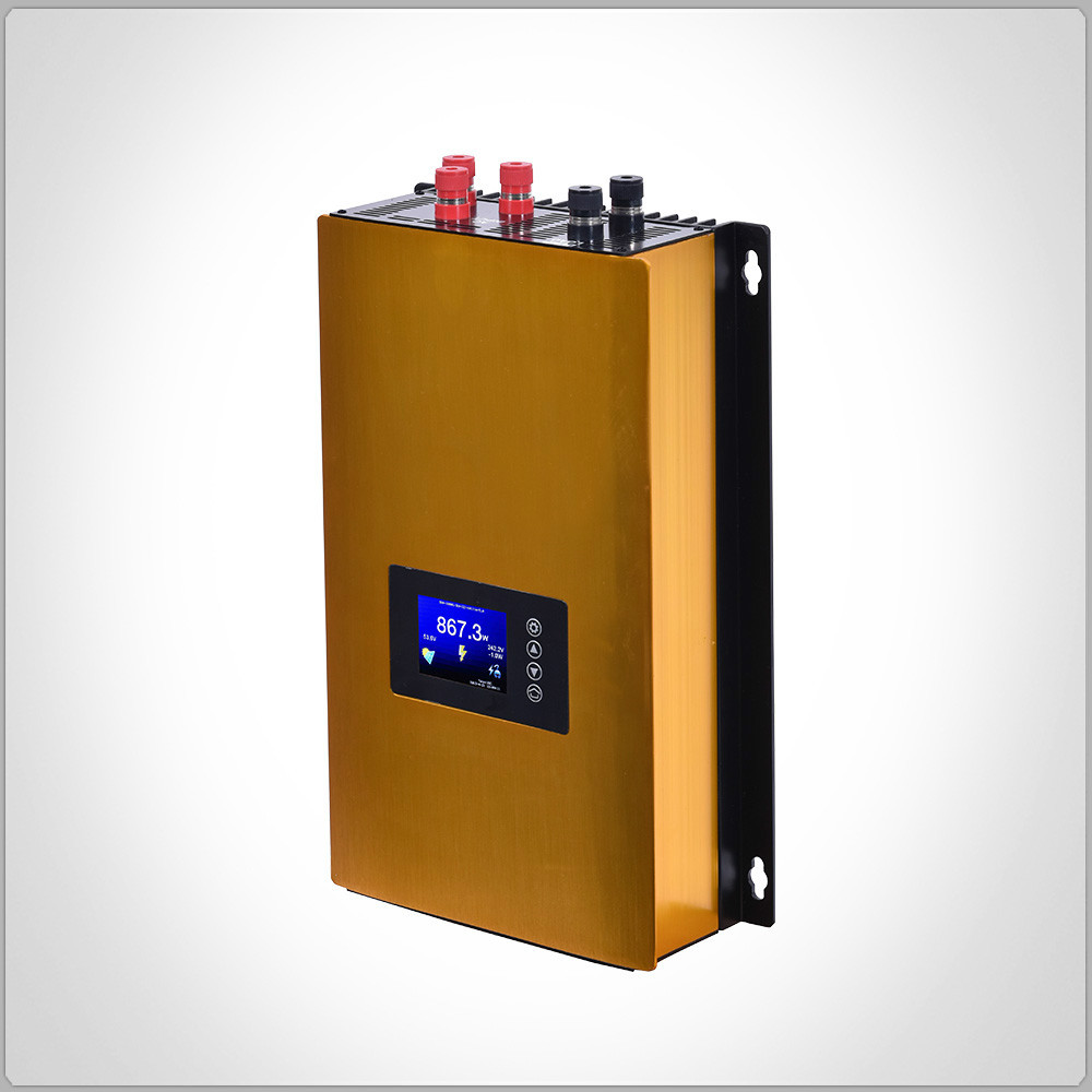 1000 watt Wind Power Inverter sun-1000g2-wal-lcd puede ser integrado con función de límite de interior