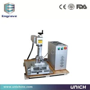 Jinan cnc approvisionnement marquage gravure graver métal laser fiber