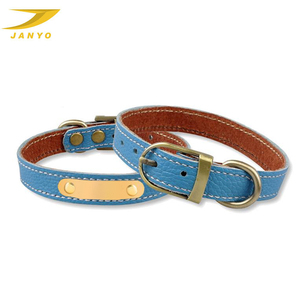 Grosir Aksesori Anjing Besar Kerah Depan Kulit Pu Vegan Kerah Anjing Kulit Tugas Berat untuk Anjing Besar - Product Image 2