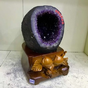 Natürliche Lila Amethyst-Geode Großhandel Kristall-Amethyst-Geode-Höhle - Product Image 2