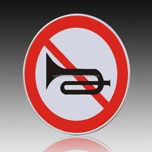 علامة تحذير لوحة/تحظر صافرة إشارات على الطرق/التدخين ممنوع لوحة علامات - Product Image 5