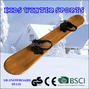 120 CM Çocuklar Ahşap Snowboard - Product Image 3