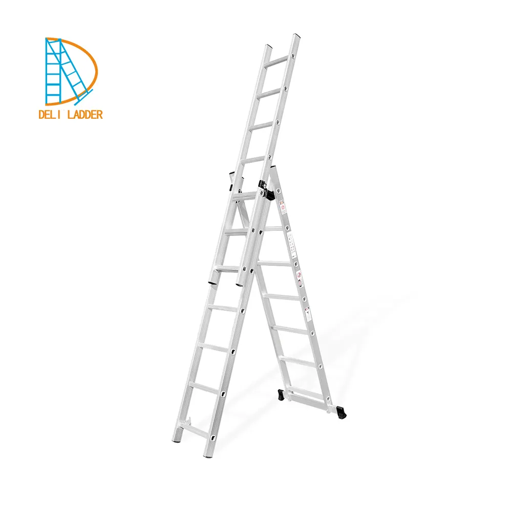 deli extension step ladder for lidl aluminum portable stairs