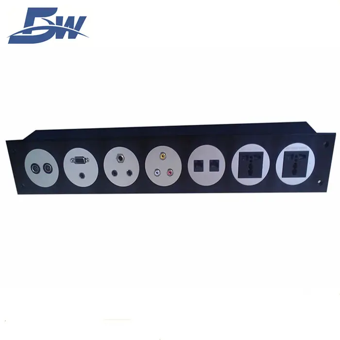 Multiple Audio And MIC Wall Outlet And Socket/Electric RJ45 Face Plate