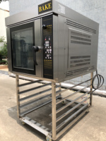 Four à convection à gaz avec vapeur, four combiné, chauffage au gaz et équipement de boulangerie électrique