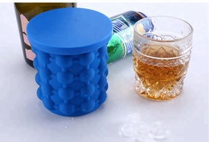 Tamaño pequeño Nuevo diseño de silicona <span class=keywords><strong>cubo</strong></span> de hielo <span class=keywords><strong>cubo</strong></span> de goma para hielo - Product Image 4