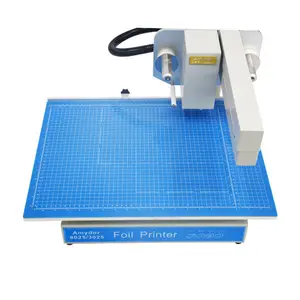 Máquina digital de impressão de folha de ouro de alumínio para papel revestido de couro do pvc