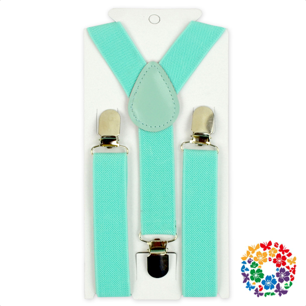 Популярные модные однотонные подтяжки для малышей дешевые подтяжки для детей с металлическими зажимами оптовая продажа детских подтяжек