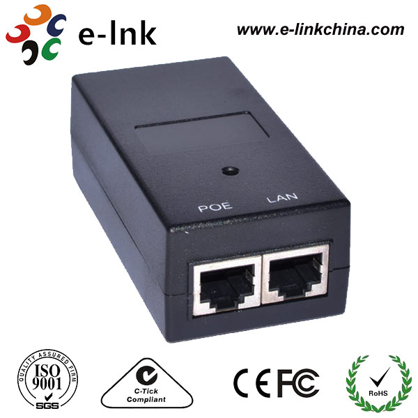 10/100 м 24 В 12 Вт Power Over Ethernet инжектор