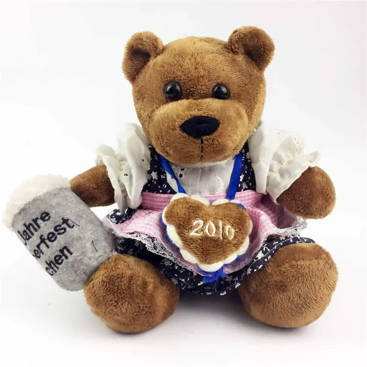 Beliebte New Producing maßge schneiderte Polyester gefüllte Plüsch düsteren Teddybär