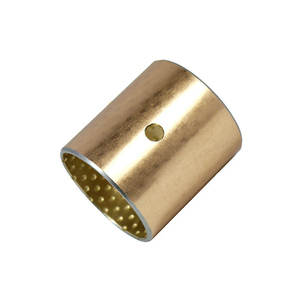 Boccola in Bronzo Senza Olio 500sp JDB, Cuscinetto in Bronzo JDB, Boccola in Ottone e Grafite per Impieghi Gravosi, Boccola con Inserto in Grafite - Product Image 6