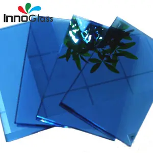 4mm Blue Float Reflective Glass Reflective Glass (Ocean Blue, Dark Blue, Ford Blue)