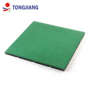 TJ Rubber Flooring Tiles For Gym Rubber Epdm Granules Playground Equipment Flooring