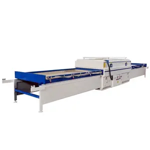 Vacuum Membran Mesin Veneer Laminating Press Mesin untuk Pintu Kabinet Dapur Pvc Film untuk Furniture Kayu