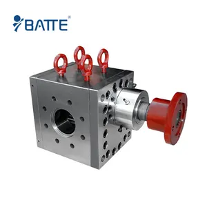 High precision gear metering melt pump for sheet plastic extruder