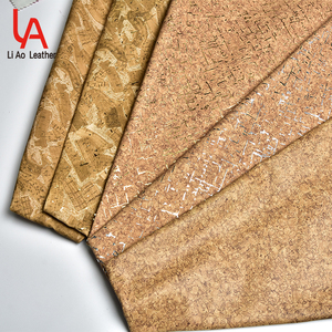 Li Ao - Material de Cuero Sintético de Corcho, Aspecto Elegante, Imitación de Corcho Artificial, Cuero de PVC y PU para Bolsos, Gran Venta - Product Image 3