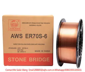 China factory supply aws a5.18 mig welding wire co2 welding wire ER70S-6. copper coated welding wire er70s-6