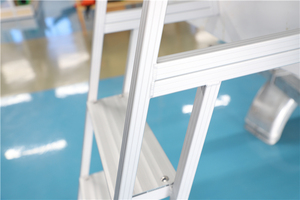 De aluminio de piscina escalera 3 pasos ático de aluminio Marina barco escalera - Product Image 3